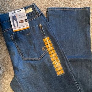 Seven7 Tummyless Bootcut Jeans